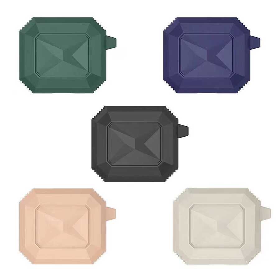 Apple Airpods 3. Nesil Kılıf Zore Airbag 25 Silikon Siyah