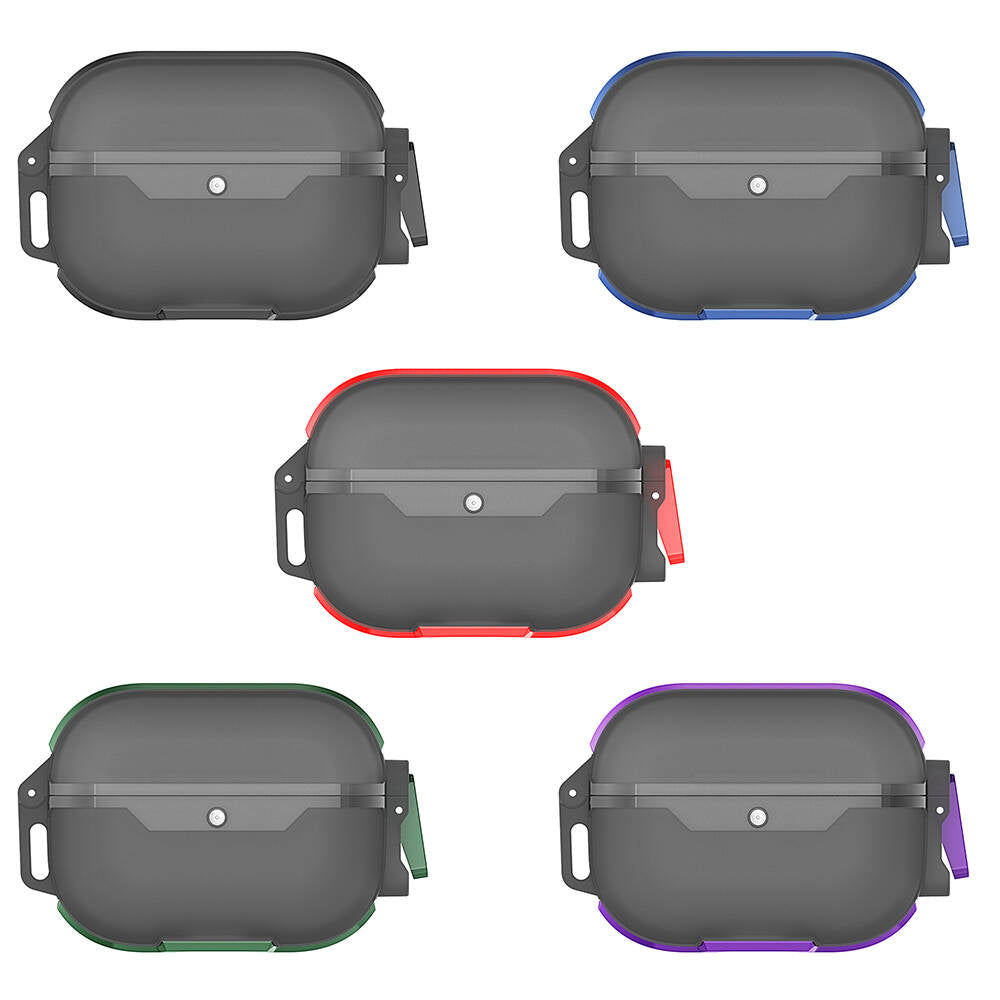 Apple Airpods 3. Nesil Zore Airbag 34 Darbelere Karşı Dayanıklı Kılıf Mor