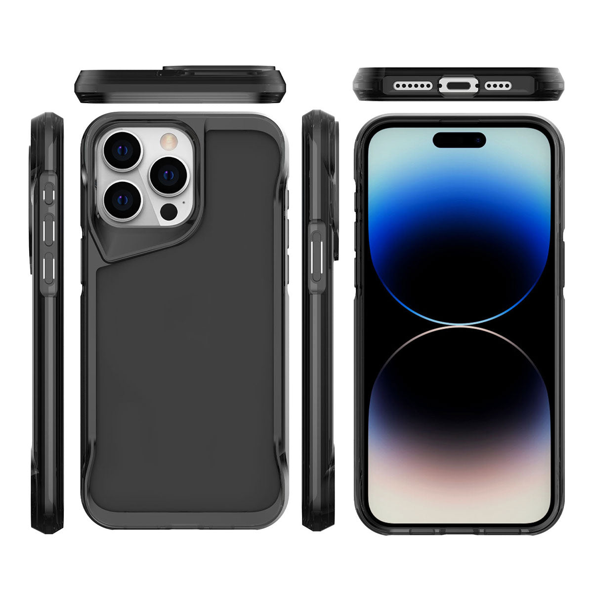 Apple iPhone 15 Pro Max Kılıf Zore T-Max Kapak Renksiz