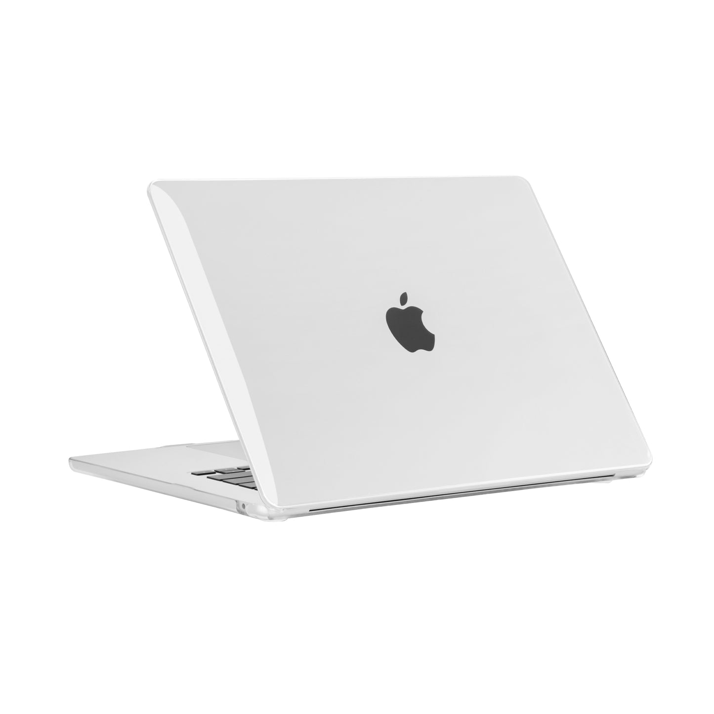 Apple Macbook 15′ Air M2 2024 A2941 Zore MSoft Kristal Kapak Siyah