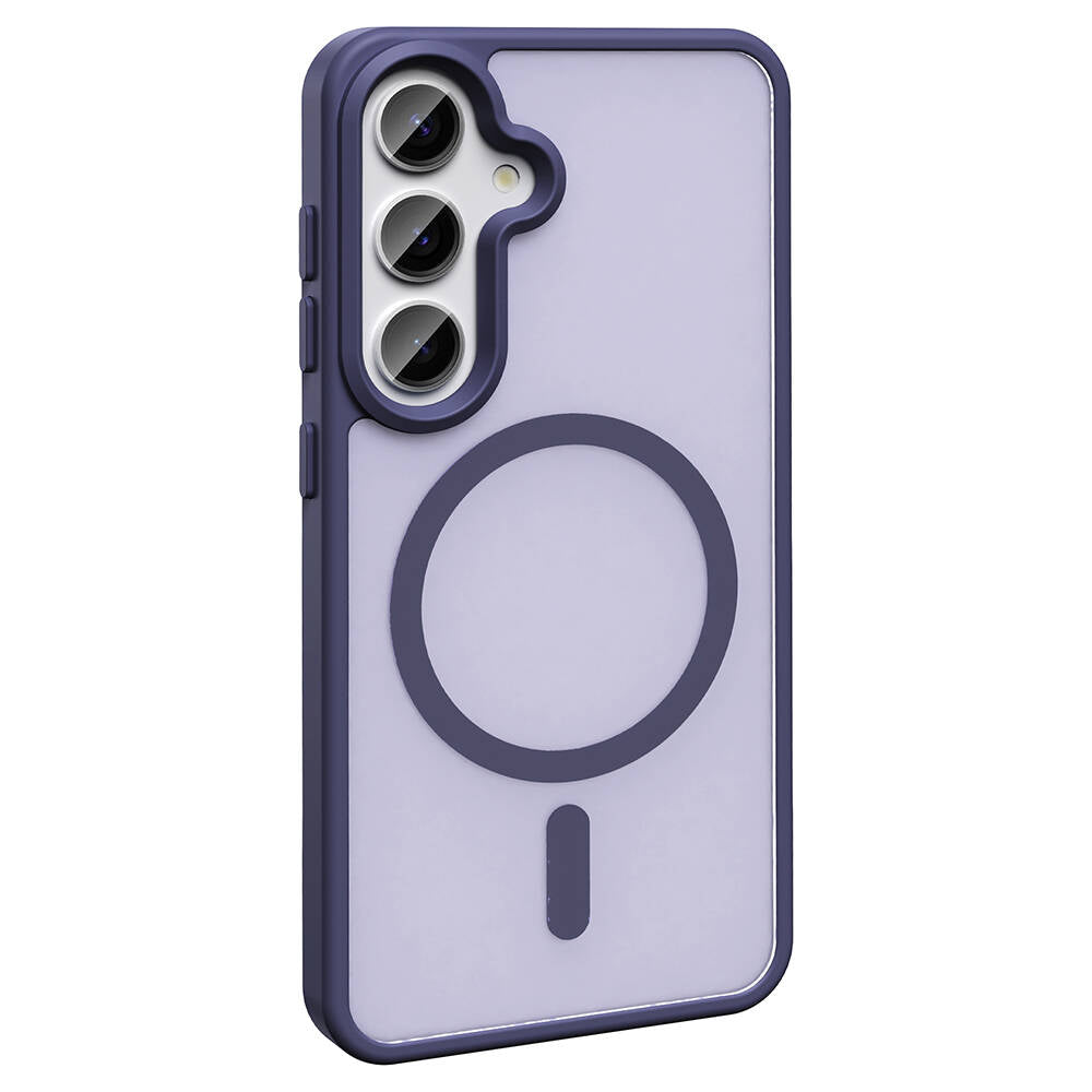 Galaxy S23 FE Kılıf Magsafe Şarj Özellikli Mat Arka Yüzey Zore Sio Kapak Siyah