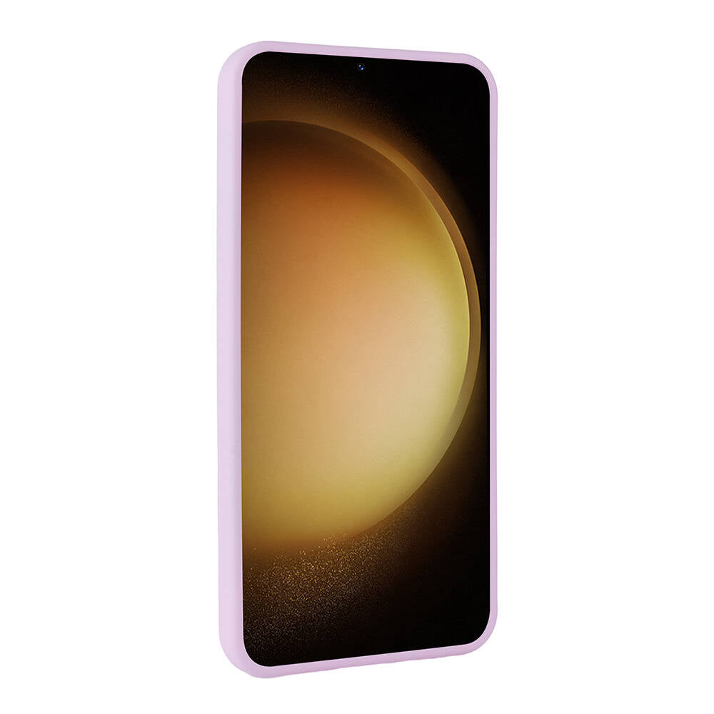 Galaxy S23 Kılıf Parlak Taşlı Tasarım Zore Pırlanta Kapak Beyaz