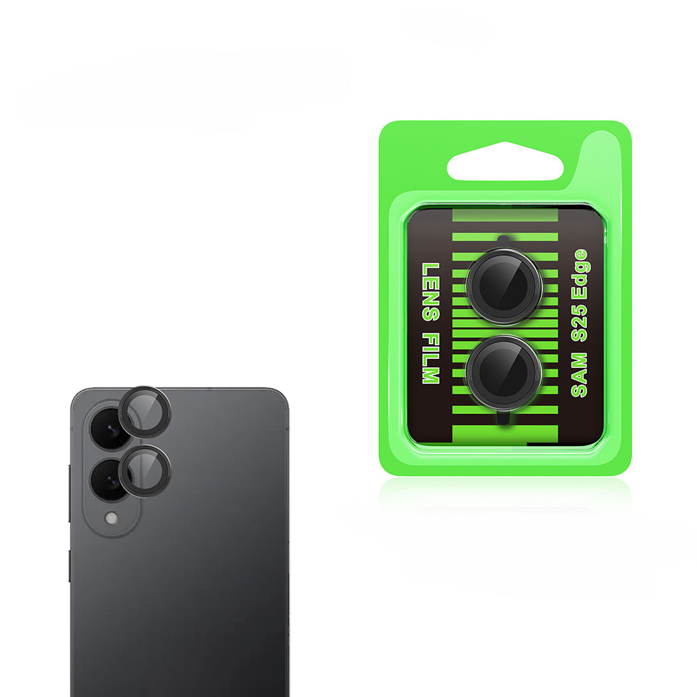 Galaxy S25 Edge Zore CL-07 Kamera Lens Koruyucu Gümüş