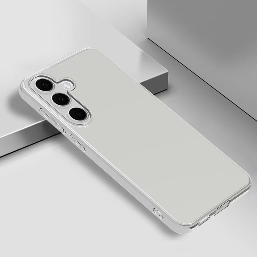 Galaxy S25 FE Kılıf Zore Süper Silikon Kapak Şeffaf