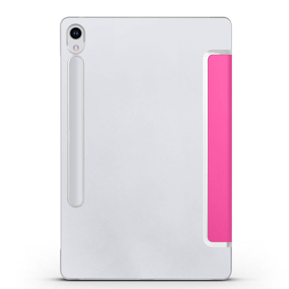 Galaxy Tab S10 FE Zore Smart Cover Standlı 1-1 Kılıf Rose Gold