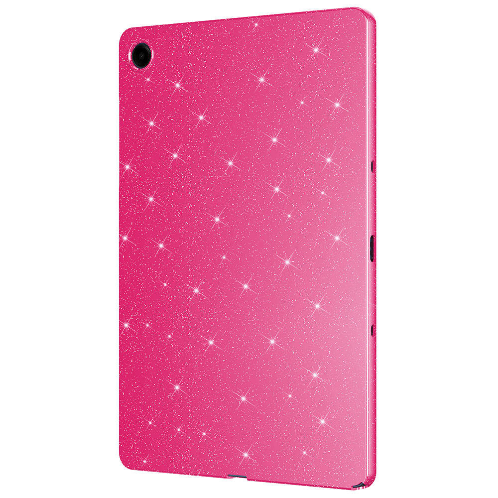 Galaxy Tab S10 Lite Simli Parlak Görünümlü Zore Tablet Koton Kılıf Siyah