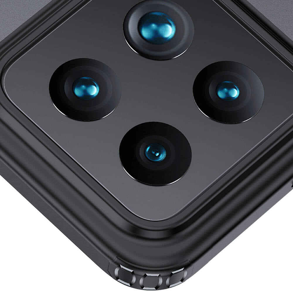 Xiaomi Mi 14 Kılıf Sert PC Arka Yüzey Wireless Şarj Özellikli Zore Flet Magsafe Kapak Renksiz