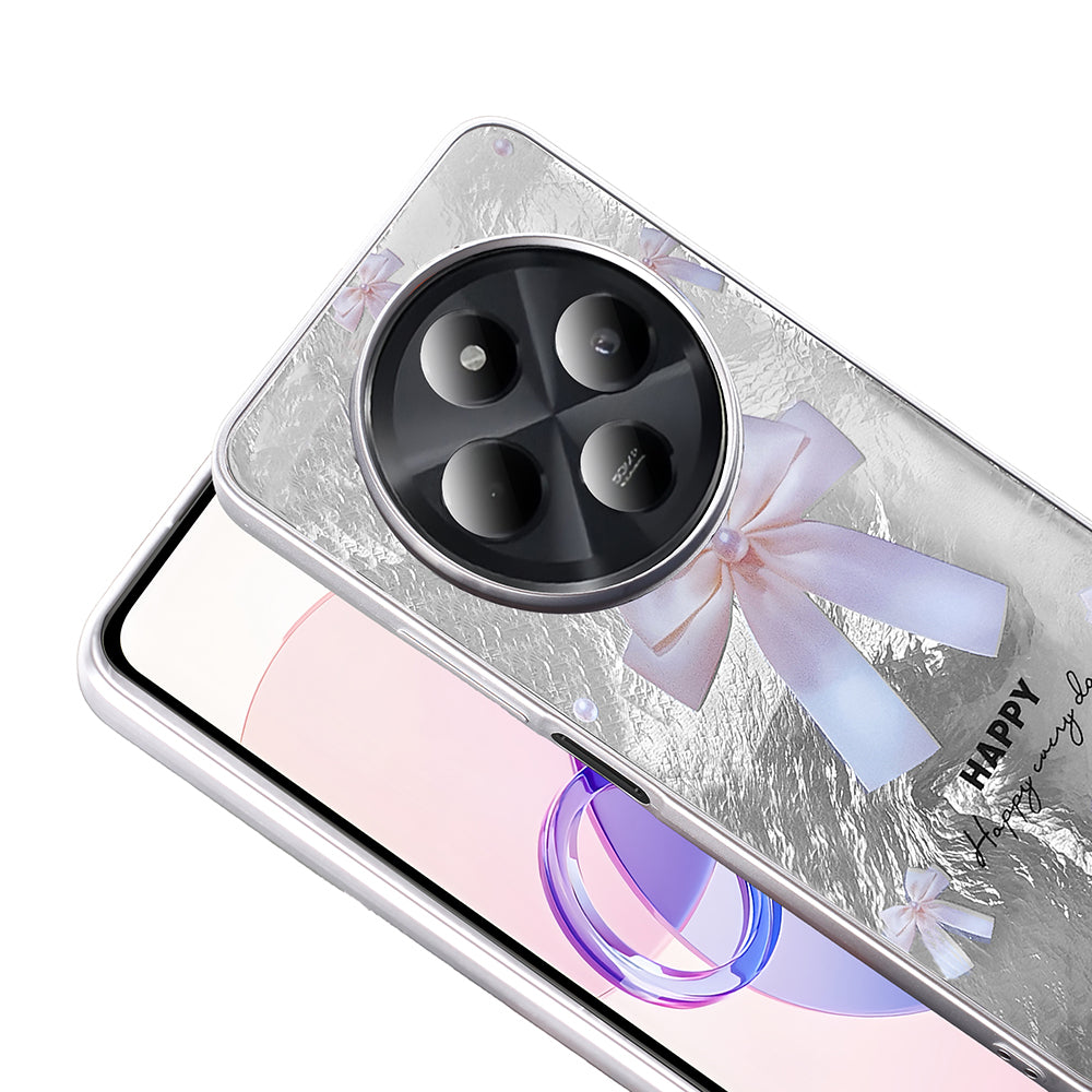 Xiaomi Redmi 14C 4G Kılıf Desenli Zore Mep Kapak Gold Leopar