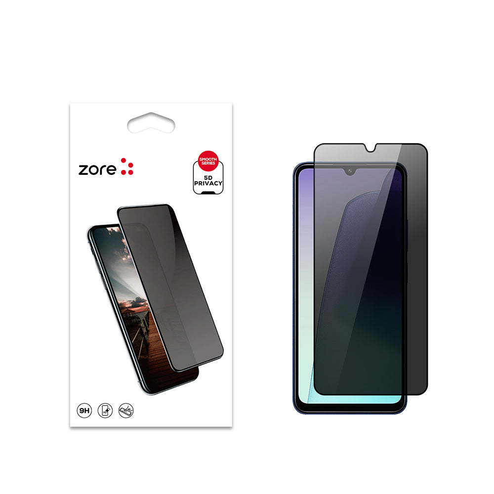 Xiaomi Redmi 14C 4G Zore New 5D Privacy Temperli Ekran Koruyucu Siyah