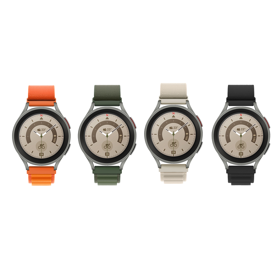 Xiaomi Redmi Watch 5 Active Zore KRD-74 22mm Hasır Kordon Turuncu