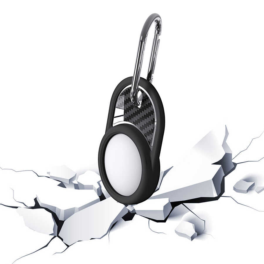 Zore Airtag 05 Silikon Anahtarlık Lacivert