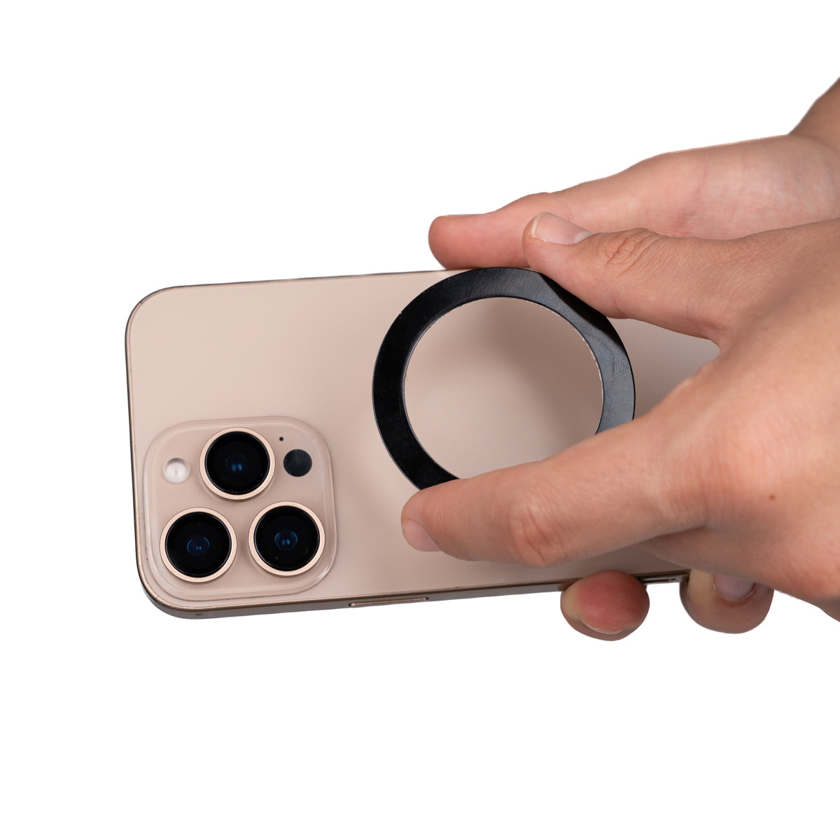 Zore Çiftli Metal M-safe Halkası Siyah