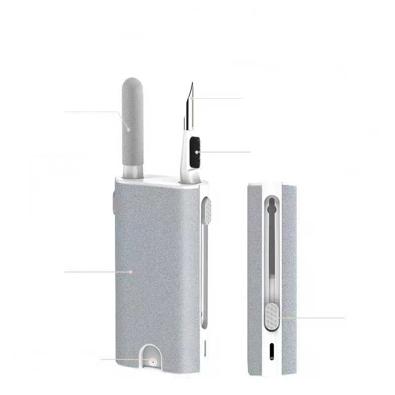 Zore Q6 Çok Fonksiyonlu Airpods Temizleme Kalemi Beyaz