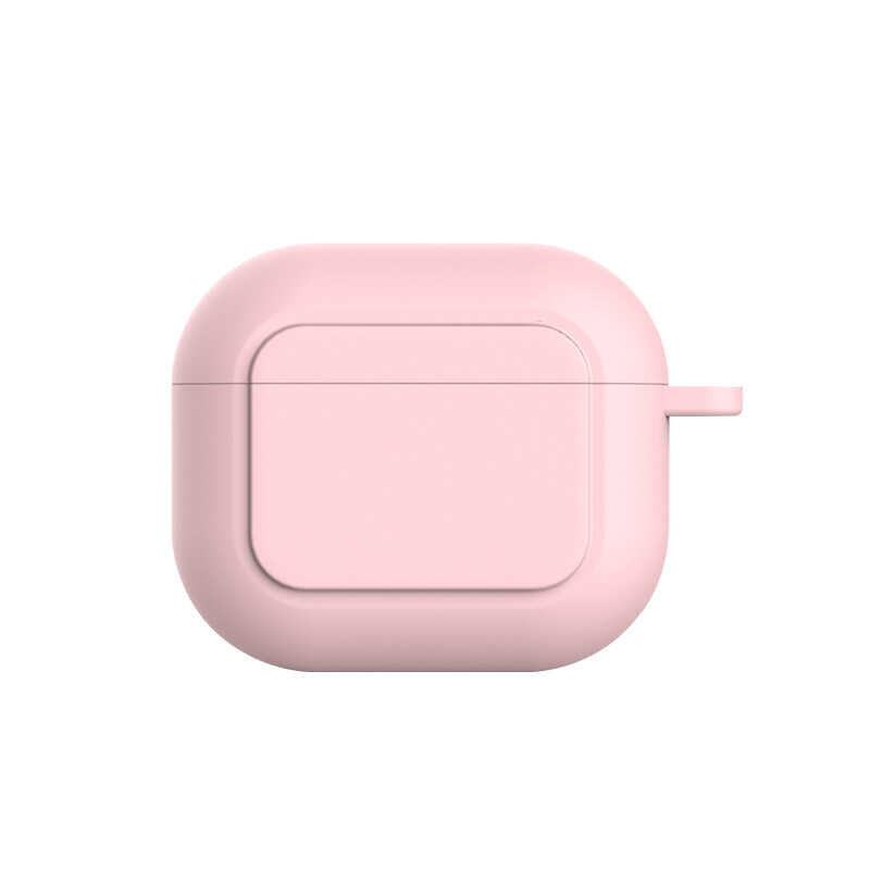 Apple Airpods 3. Nesil Kılıf Zore Airbag 23 Kılıf Pembe Açık