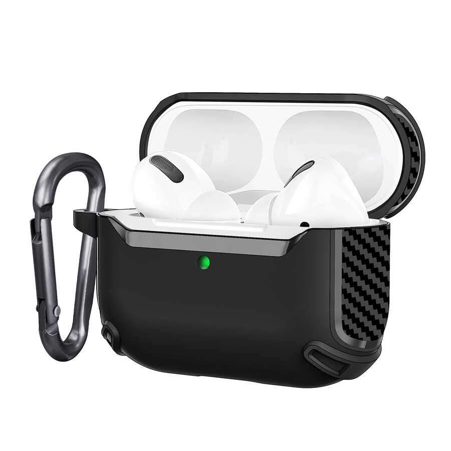 Apple Airpods 3. Nesil Kılıf Zore Airbag 26 Silikon Kırmızı