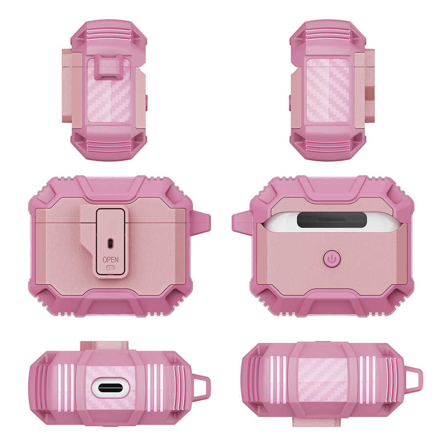 Apple Airpods 3. Nesil Kılıf Zore Airbag 27 Silikon Lacivert