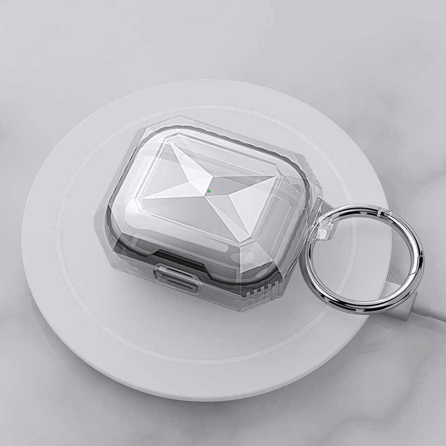 Apple Airpods 3. Nesil Kılıf Zore Airpods Airbag 22 Kılıf Pembe