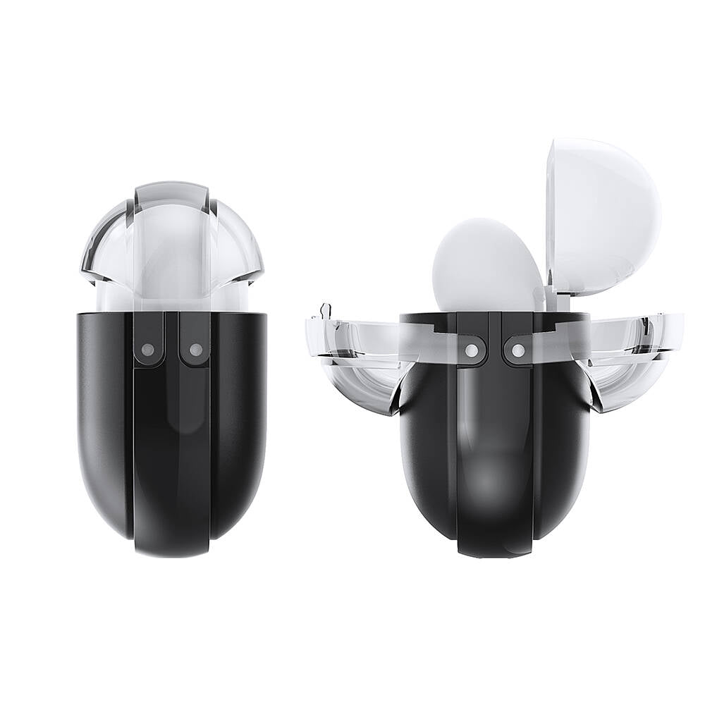 Apple Airpods 3. Nesil Zore Airbag 36 Darbelere Karşı Dayanıklı Kılıf Şeffaf-Beyaz