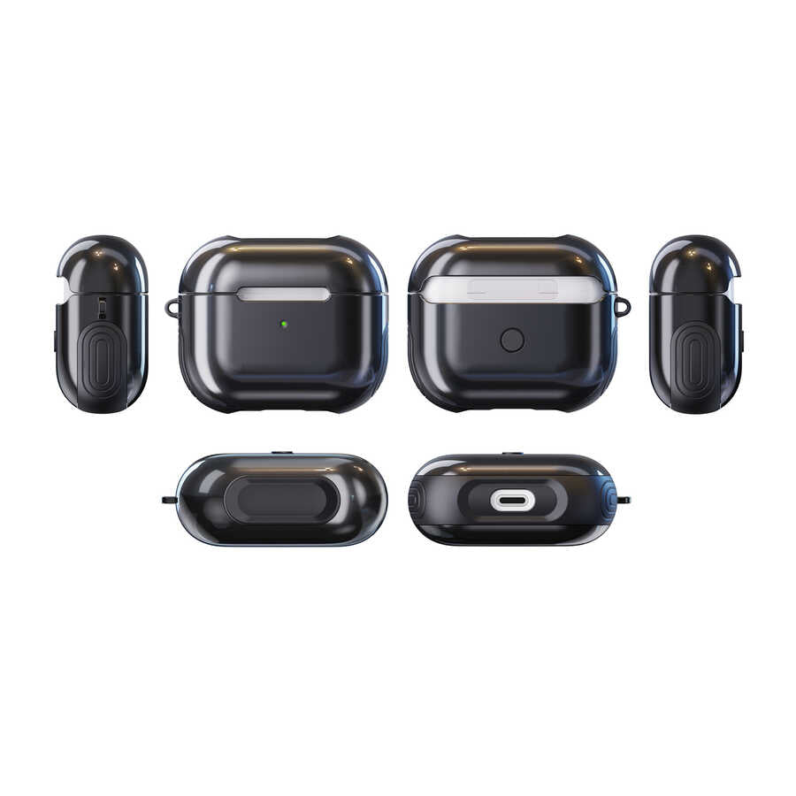 Apple Airpods 3. Nesil Kılıf Zore Shockproof Silikon Yeşil