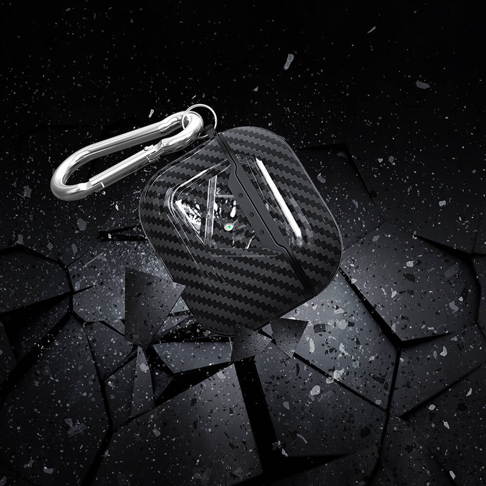 Apple Airpods 4 Kılıf Zore Airbag 05 Silikon Lacivert