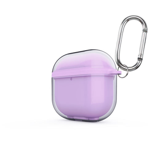 Apple Airpods 4 Zore Airbag 42 Askı Aparatlı Kulaklık Kılıfı Mor