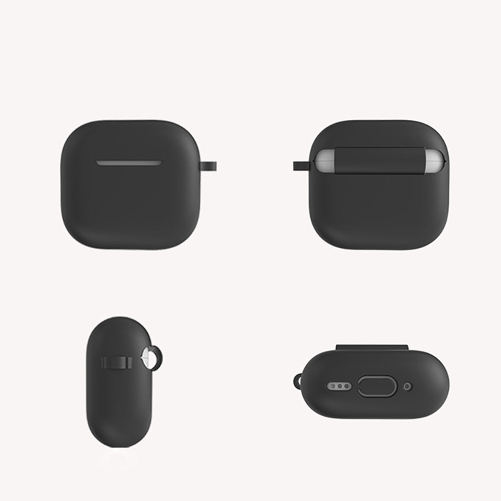 Apple Airpods 4 Zore Standart Silikon Kılıf Mavi Açık