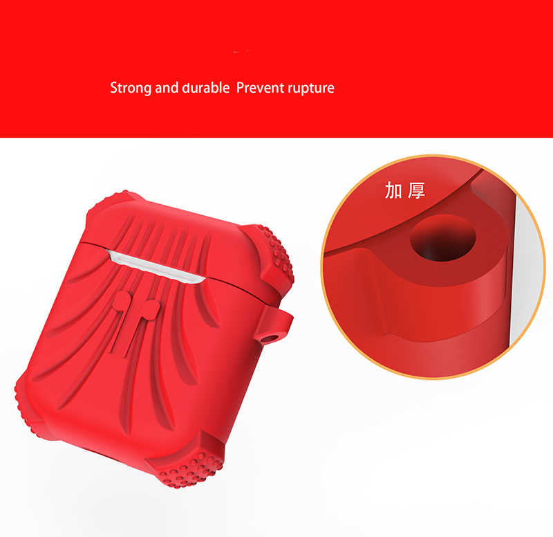 Apple Airpods Kılıf Zore Airbag 01 Silikon Yeşil