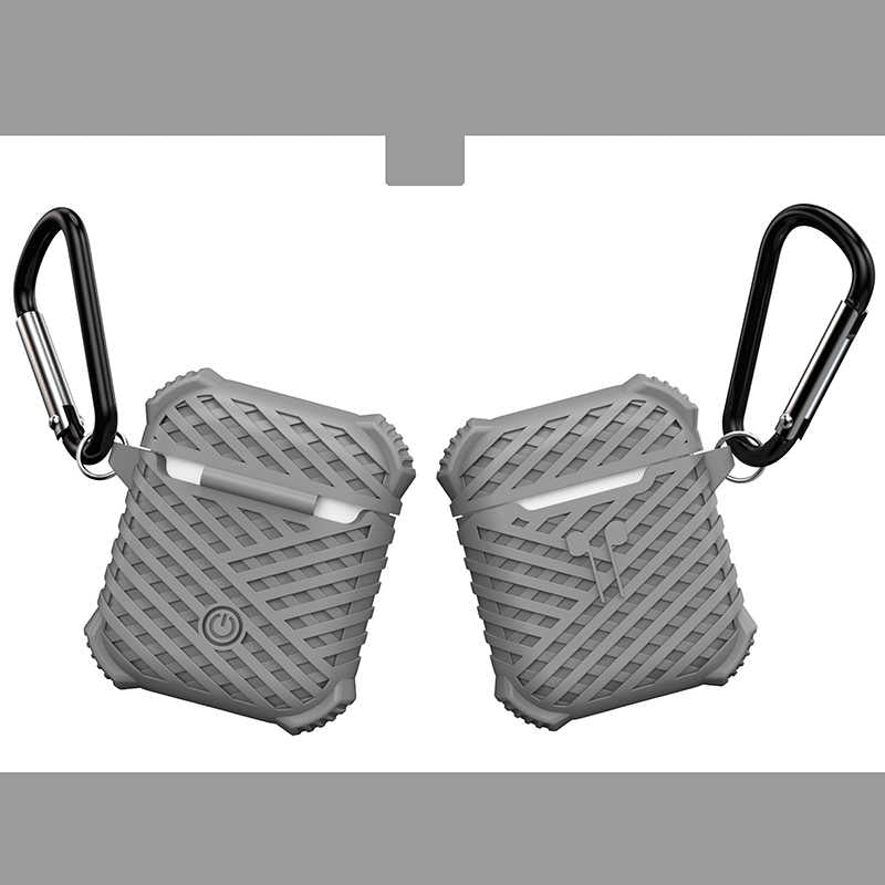 Apple Airpods Kılıf Zore Airbag 02 Silikon Kırmızı