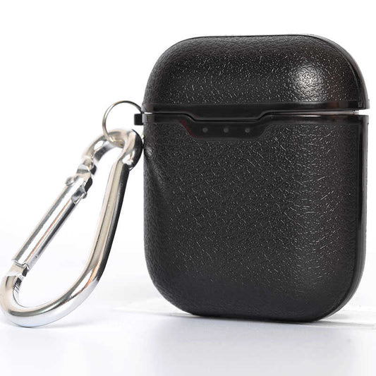 Apple Airpods Kılıf Zore Airbag 03 Silikon Siyah