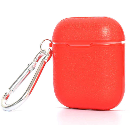 Apple Airpods Kılıf Zore Airbag 03 Silikon Kırmızı