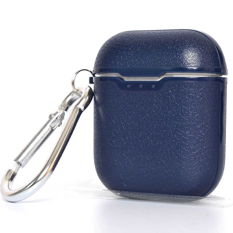 Apple Airpods Kılıf Zore Airbag 03 Silikon Lacivert