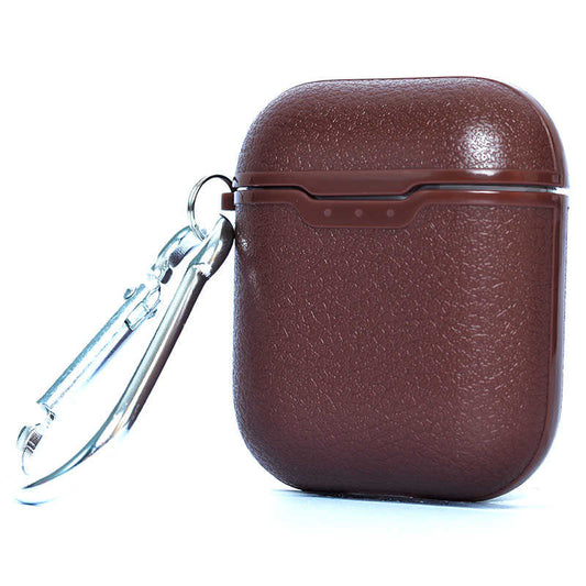 Apple Airpods Kılıf Zore Airbag 03 Silikon Kahverengi