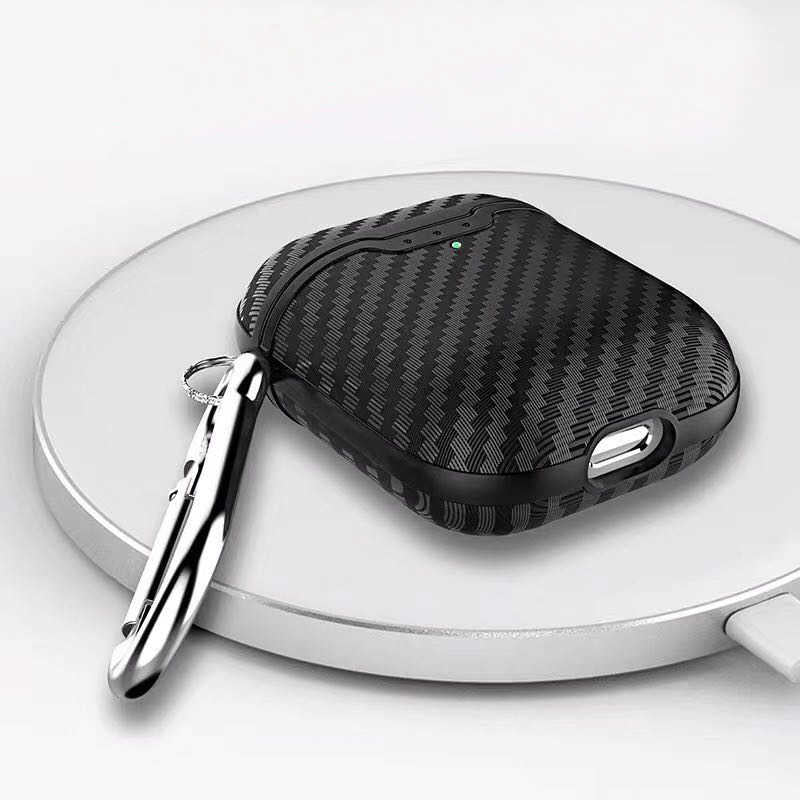 Apple Airpods Kılıf Zore Airbag 04 Silikon Kahverengi