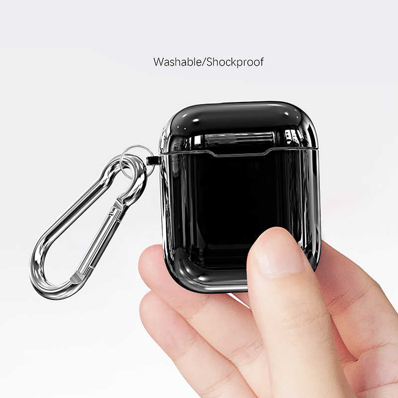 Apple Airpods Kılıf Zore Airbag 08 Silikon Rose Gold