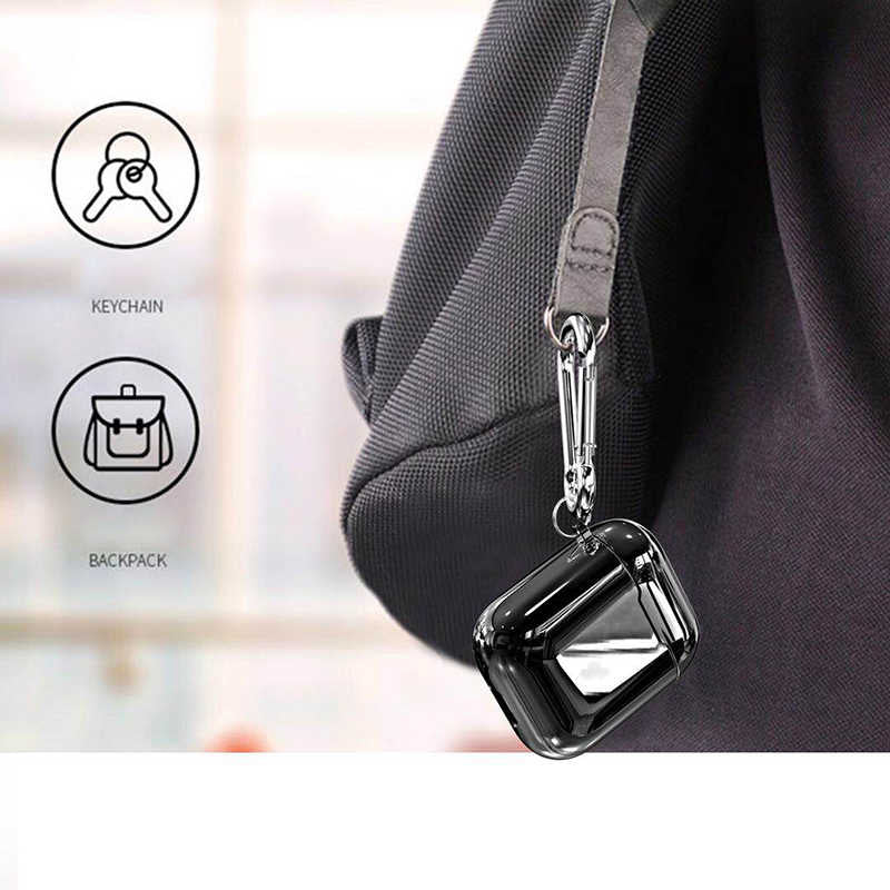 Apple Airpods Kılıf Zore Airbag 08 Silikon Rose Gold