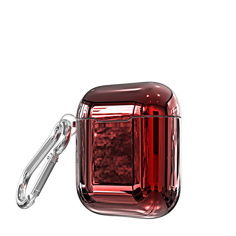 Apple Airpods Kılıf Zore Airbag 08 Silikon Kırmızı