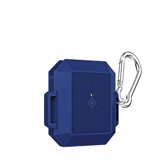 Apple Airpods Kılıf Zore Airbag 09 Silikon Lacivert