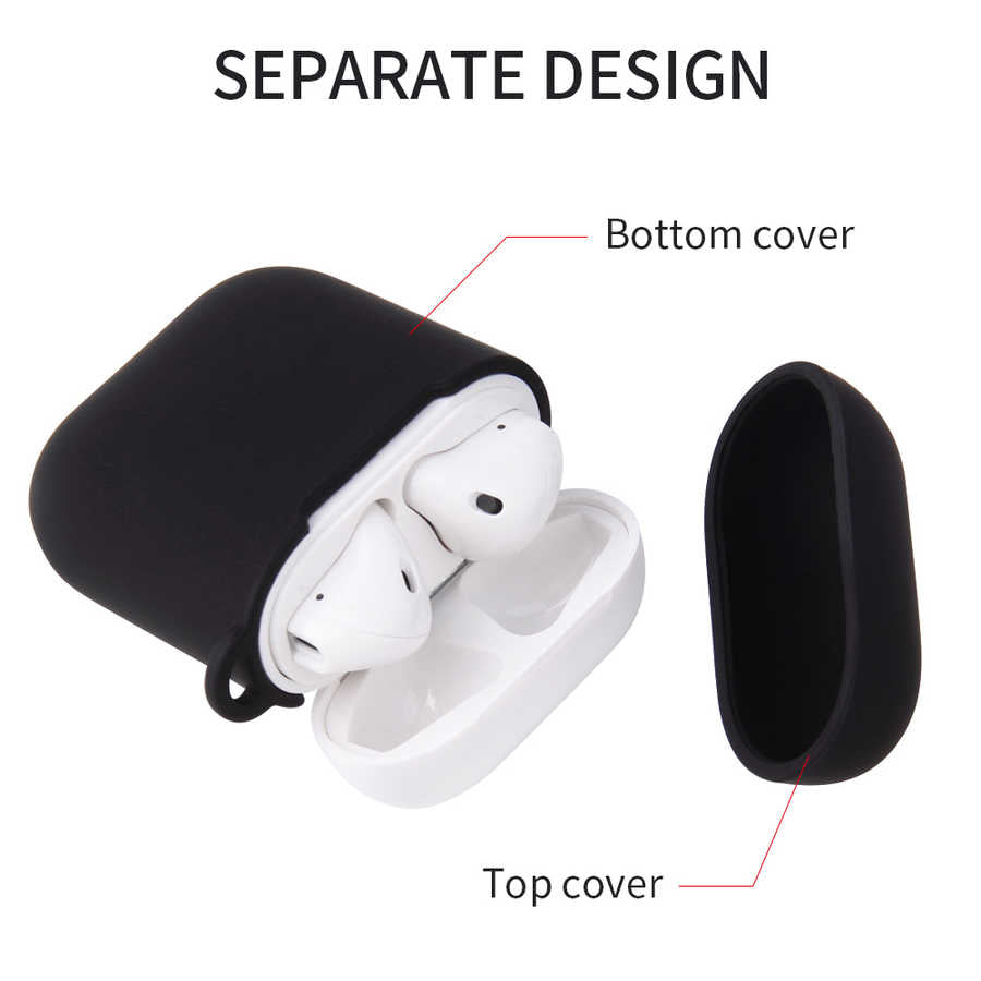Apple Airpods Kılıf Zore Airbag 11 Silikon Mor