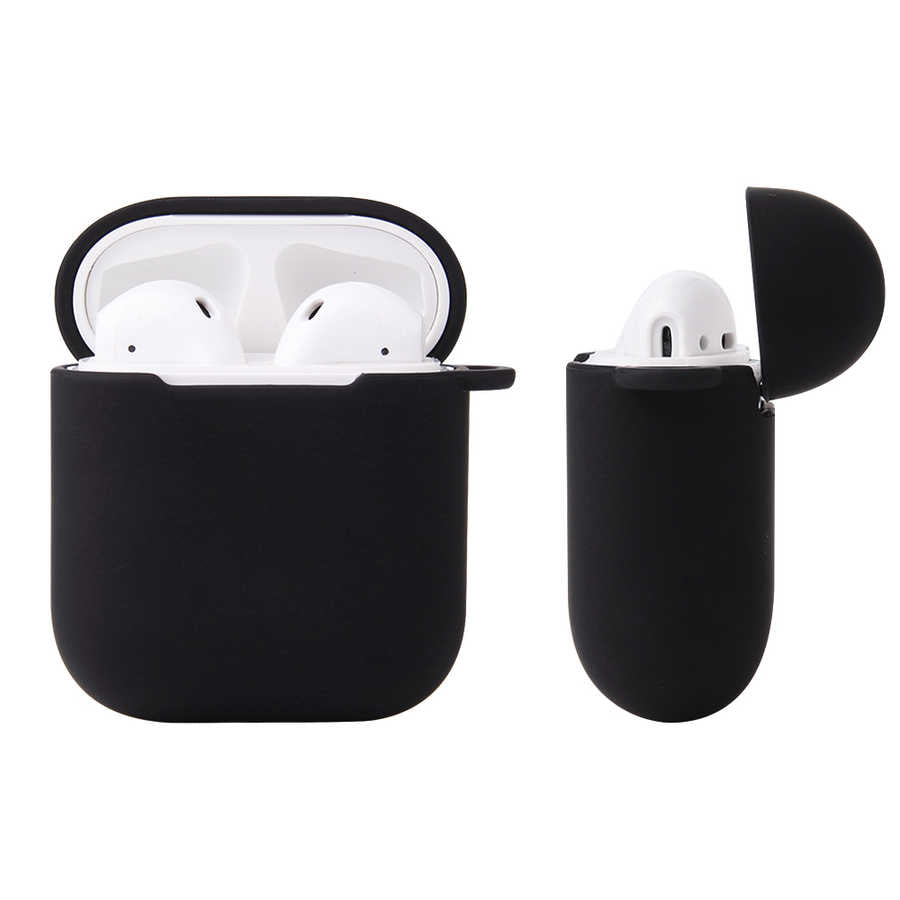 Apple Airpods Kılıf Zore Airbag 11 Silikon Turuncu
