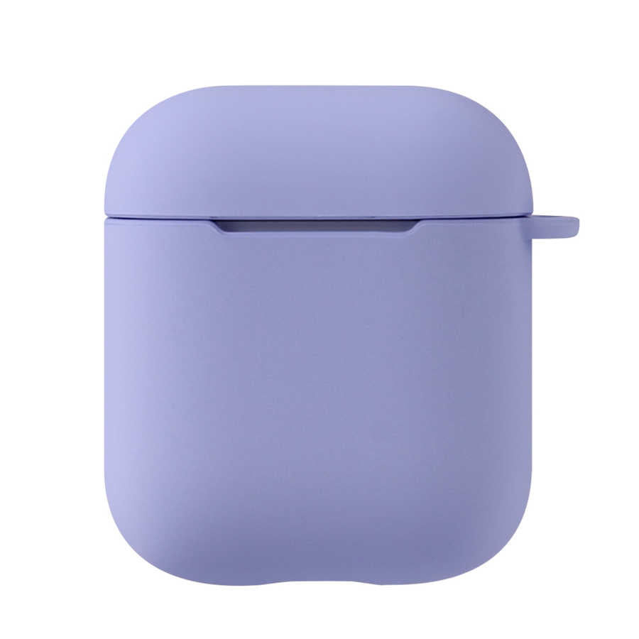 Apple Airpods Kılıf Zore Airbag 11 Silikon Mor