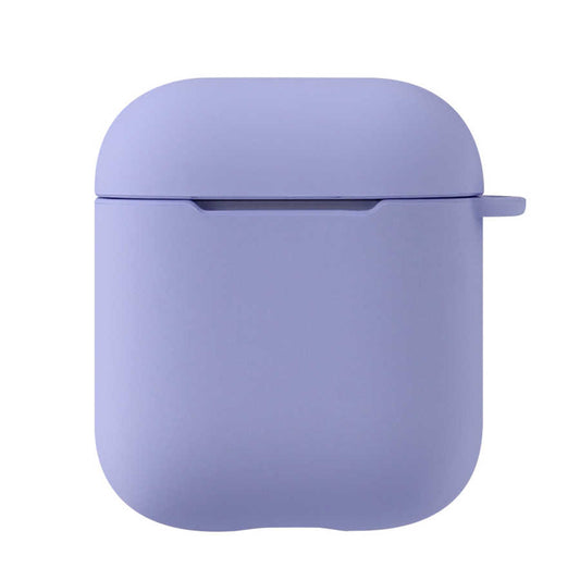 Apple Airpods Kılıf Zore Airbag 11 Silikon Mor