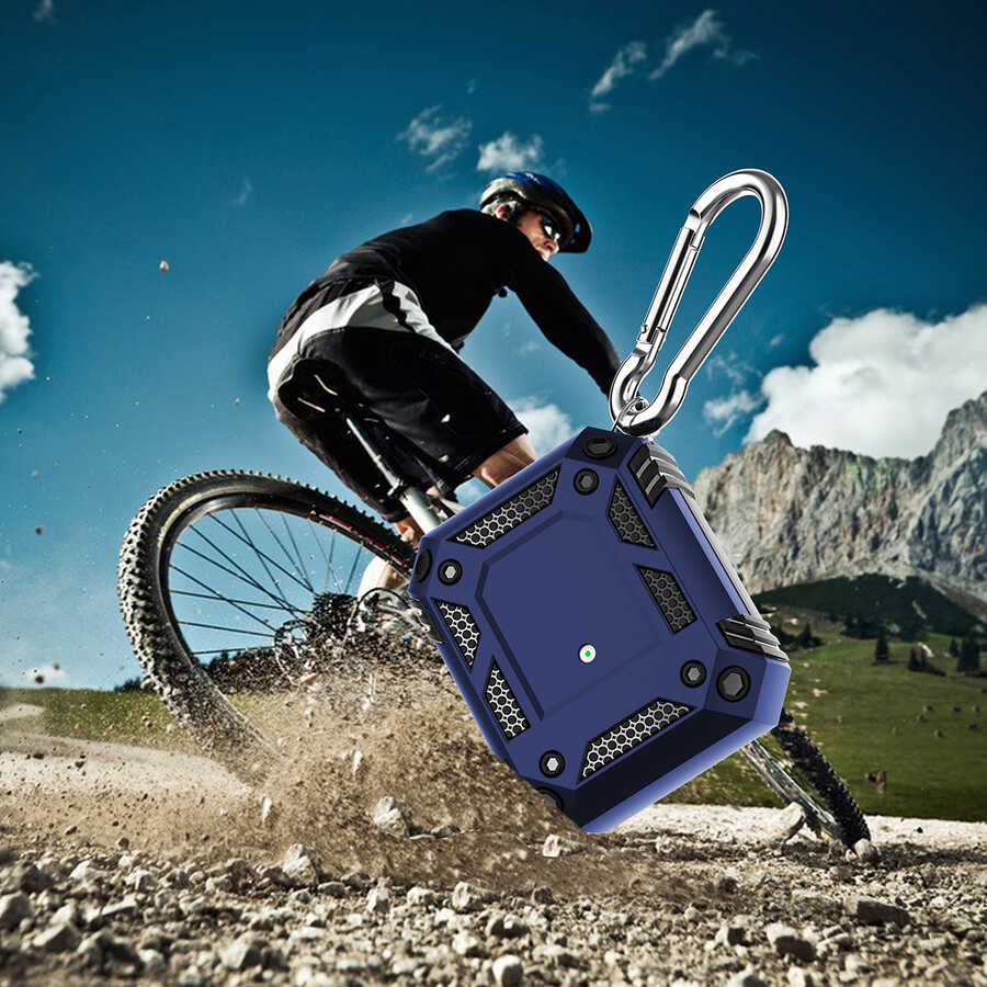 Apple Airpods Kılıf Zore Airbag 15 Kılıf Lacivert