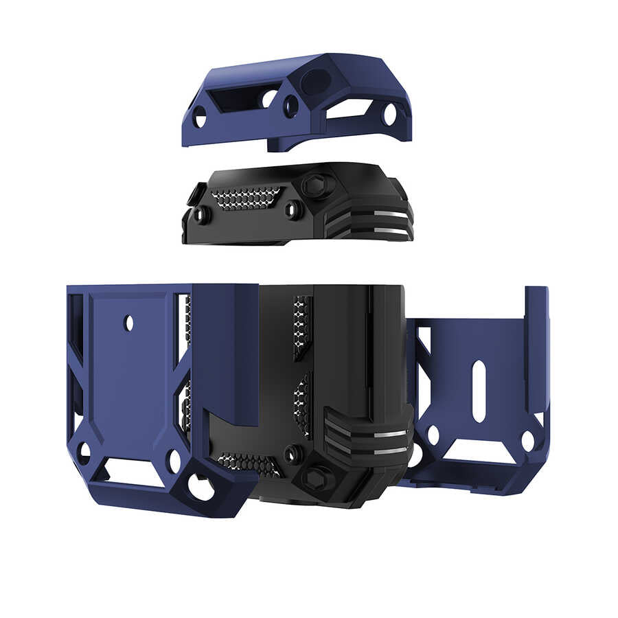 Apple Airpods Kılıf Zore Airbag 15 Kılıf Lacivert