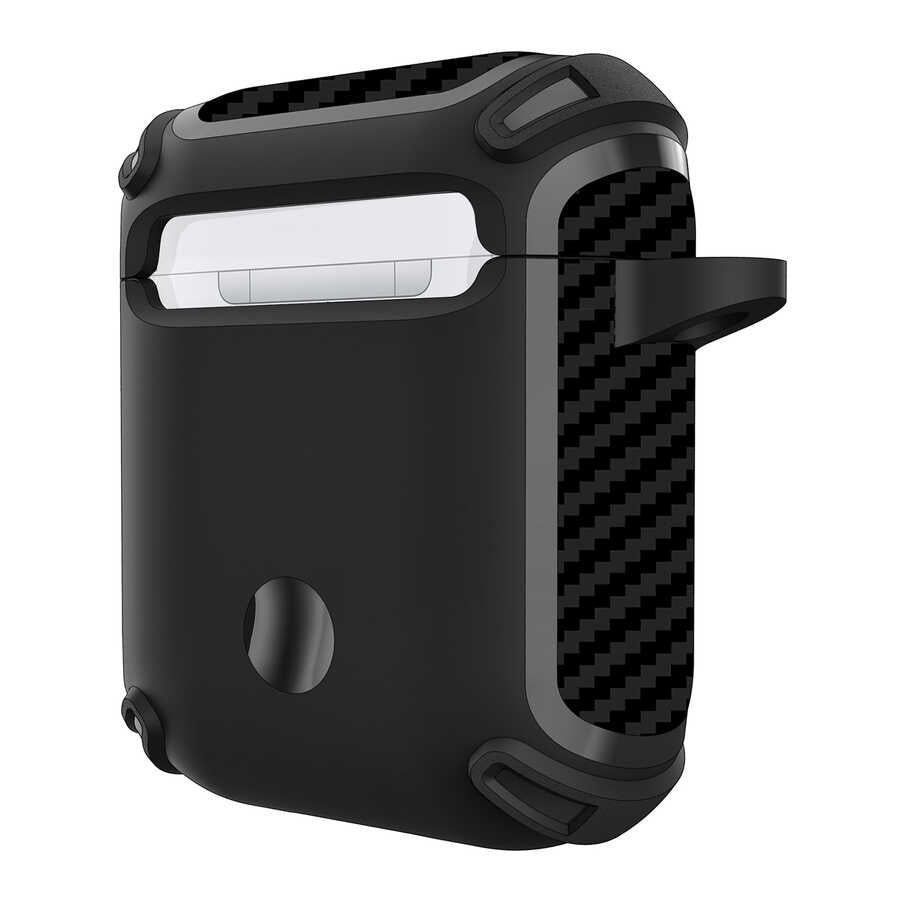 Apple Airpods Kılıf Zore Airbag 26 Silikon Lacivert