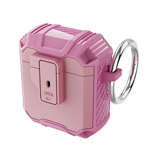 Apple Airpods Kılıf Zore Airbag 27 Silikon Pembe