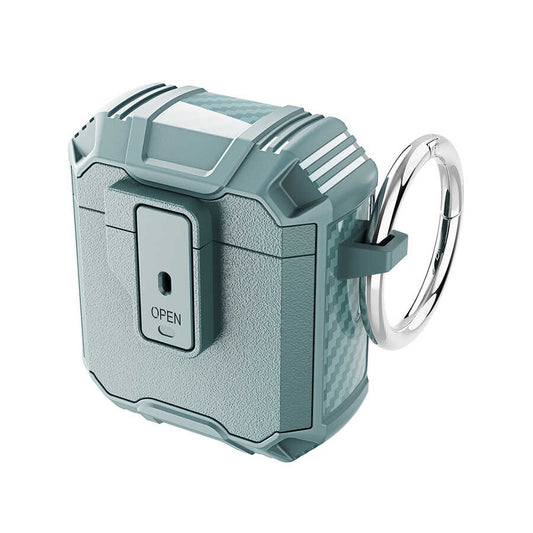 Apple Airpods Kılıf Zore Airbag 27 Silikon Yeşil