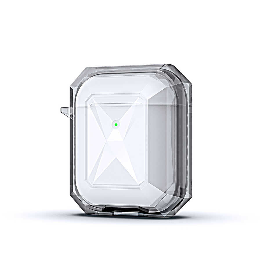 Apple Airpods Kılıf Zore Airpods Airbag 22 Kılıf Siyah