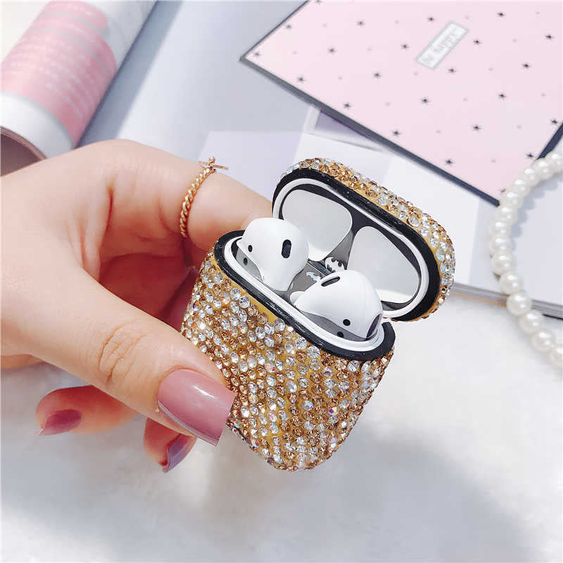 Apple Airpods Kılıf Zore Diamond Silikon NO3