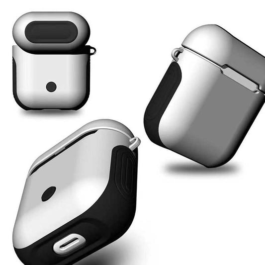 Apple Airpods Kılıf Zore Shockproof Silikon Beyaz