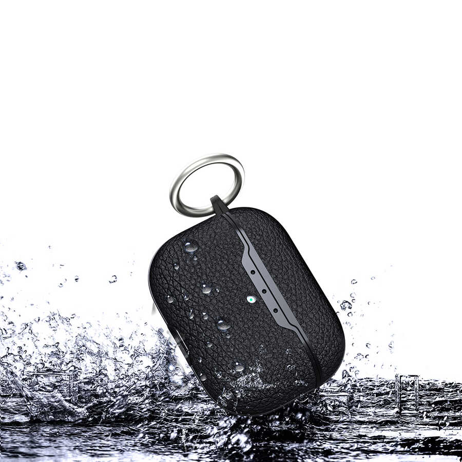 Apple Airpods Pro 2 Kılıf Zore Airbag 03 Silikon Lacivert